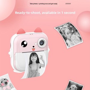 New Q5 trẻ em của mini nhựa dual-ống kính SLR máy ảnh 1080p <span class=keywords><strong>Video</strong></span> CMOS 2.4-inch màn hình 32GB ngay lập tức ảnh in 180 - Product Image 3