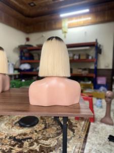 Peluca de Cabello Humano 100% de Alta Densidad con Frente de Encaje, Peluca Natural Lisa con Ondas Corporales para Salón y Mercado de Belleza - Product Image 4