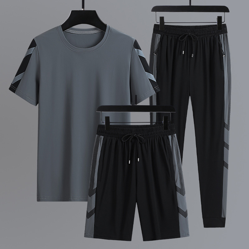 Jogger gris noir