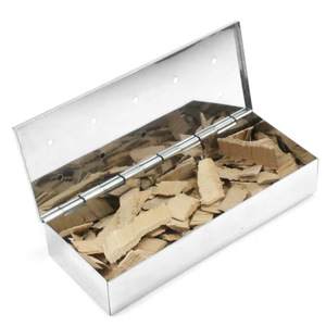 กล่องรมควันสแตนเลส HONGXUAN หนา 0.8 มม. ทนทานต่อการกัดกร่อน สำหรับรมควันเนื้อบาร์บีคิว - Product Image 3