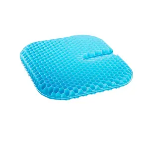 New Design Motorcycle Car Gel Cooling Enhanced Seat Cushion With Non-slip Cover