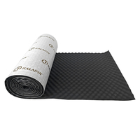 KALADIN C6 Tapis en mousse ondulée de 8mm pour insonorisation de voiture-Idéal pour les portes, les terrasses et le coffre, isolation thermique incluse