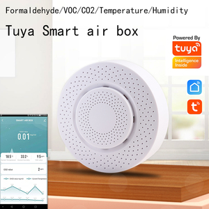 Tuya wifi 5 loại thông minh chất lượng không khí hộp cảm biến CO2 Carbon Dioxide độ ẩm nhiệt độ <span class=keywords><strong>formaldehyde</strong></span> Detector cảm biến - Product Image 4