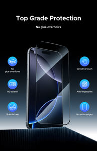 KUZOOM Mejor Precio 10 en un Paquete 26 °   Protector <span class=keywords><strong>de</strong></span> Pantalla <span class=keywords><strong>de</strong></span> Vidrio Templado Anti-rayas y Anti-huellas Dactilares - Product Image 6