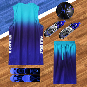 2024 dernière personnalisée courte sans manches col en V maillot basket-ball respirant maille personnalisé basket-ball uniforme ensemble chemises de basket-ball - Product Image 3