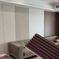 Panel de pared de PVC impermeable para dormitorio y baño Diseño de mármol decorativo 3D para sala de estar interior Hecho de plástico
