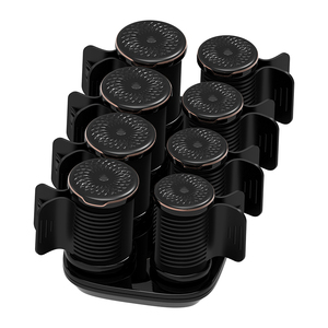 Bán buôn thiết kế mới điện LCD hiển thị kỹ thuật số thông minh hẹn giờ tóc Curler gốm 1.25 inch uốn sắt Trọng lượng nhẹ - Product Image 1