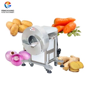 FC-501 Commercial Potato Chips Ginger Onion Carrot Turnip Cutting Shredding <b>Machine</b> Root <b>Vegetable</b> <b>Slicer</b> Shedder Cutter - Product Image 1