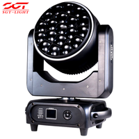 Professioneller 19x40W RGBW Zoom Bee Eyes Moving Head mit Zusatzring, CTO, Kaleidoskop, Pixel-Effekten, DMX512-Steuerung, 2800K-8500K