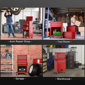 Nhiệm vụ nặng nề hộp Cán công cụ ngực Tủ Ngăn Kéo hộp OEM CRV trường hợp khó khăn nhà máy hội thảo thép không gỉ hội thảo nhà để xe kim loại - Product Image 2