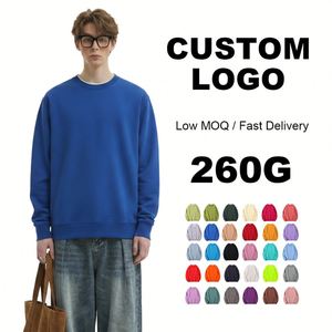 เสื้อฮู้ดผ้าเทอร์รี่เนื้อละเอียด โพลีเอสเตอร์/คอตตอน 260 กรัม ปักลาย แขนจั๊มยางยืด ใส่ได้ทุกเพศทุกวัย สีมาการองหวานๆ สำหรับฤดูใบไม้ร่วง พร้อมส่ง - Product Image 2