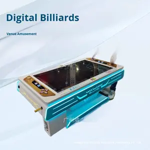 Table de billard numérique d'arcade commerciale à monnayeur avec jeu à deux joueurs, numérisation de code <span class=keywords><strong>QR</strong></span> et classement <span class=keywords><strong>en</strong></span> <span class=keywords><strong>ligne</strong></span> - Product Image 6