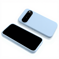 Coques de téléphone portable en silicone liquide, protection intégrale, antichoc, sensation confortable, anti-traces de doigts pour Google Pixel 10