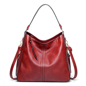 Mifaktory Lady Single Strap Waterproof PU Leather <b>Medium</b> Messenger Tote Crossbody <b>Handbag</b> Luxury Designer Clutch for Women - Product Image 3
