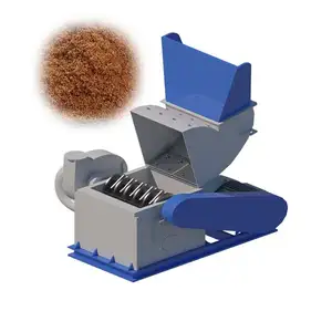 Máy Trộn Thép Không Gỉ Chaff Cutter Hay Ngô Lúa Mì Cuống Búa Mill Vít Feeder Thức Ăn Viên Máy