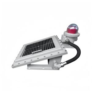 ATEX IP66 Aeropuerto LED Beacon Luz de advertencia Alarma de sonido a prueba de explosiones Flash Obstrucción Luminaria <span class=keywords><strong>con</strong></span> <span class=keywords><strong>panel</strong></span> <span class=keywords><strong>solar</strong></span> - Product Image 4