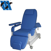 Chaise de prélèvement sanguin d'hôpital YC-C107 chaise de dialyse réglable de phlébotomie de moteur de Linak électrique