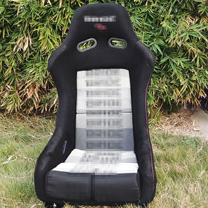 Asientos Traseros Fijos de Lujo <span class=keywords><strong>MICO</strong></span> BR12 Red1 en Terciopelo y Cuero, Impermeables, 32 kg, para AMG M2/M3/M4 911 Skyline R32-35 GT/GTR - Product Image 5