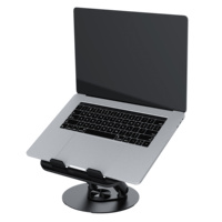 Support de tablette en métal Portable Angle de hauteur réglable support de rotation de 360 degrés pour support iPad pour tablette 4 "à 13"