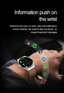 Jam Tangan Pintar Ultra Tipis 7mm Persegi dengan Layar AMOLED 1,43 inci, Chip AB5691G & Paket Kecerdasan Kesehatan Komprehensif - Product Image 6