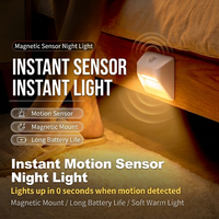 Éclairage domestique haut de gamme, lumière de nuit LED à fixation magnétique sans scintillement, décoration pour escalier et armoire, pour la commodité à domicile