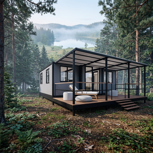 Factory Customized Prefab 20ft 40ft Expandable Folding Container <b>House</b> 2 Bedrooms <b>Bed</b> Prefabricated Foldable Container Home - Product Image 1