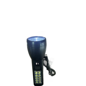 Lampe de poche rechargeable à énergie solaire avec lumière puissante pour le camping, utilisation en extérieur, portable, multifonctionnelle, longue portée - Product Image 5