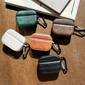 Étui de mode à texture de crocodile vintage pour Apple <span class=keywords><strong>Airpods</strong></span> 3 <span class=keywords><strong>Pro</strong></span> <span class=keywords><strong>2</strong></span> boîte de charge pour écouteurs sans fil pour <span class=keywords><strong>Airpods</strong></span> 4 sacs - Product Image 1