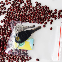 Accessoires d'emballage pour sachets de thé à fond plat, thermoscellables, avec logo personnalisé, en LDPE, impression par gravure, biodégradables, jetables, pour pain
