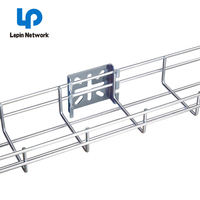 Ningbo lepin SS Soldado Quest Malla de alambre Cable eléctrico Cesta Bandeja Cubierta Soporte Proveedor Accesorios Malla de alambre de acero inoxidable