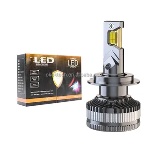 6000K 72W 12V 7200LM auto faróis C6 H1 levou lâmpadas do farol H4 LED H7 luzes do carro H4 H11 9005 9006 farol