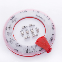 Collier de serrage rapide à dégagement rapide de type allemand, bande de serrage, rouleau, tuyau de douche en acier inoxydable, rouleau de 14 od