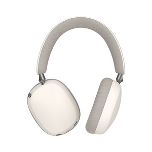 Auriculares Supraaurales con Cancelación de Ruido ANC 6.0, Batería de Larga Duración, Sonido Estéreo para Juegos y Deportes, Color Blanco Marfil - Product Image 1