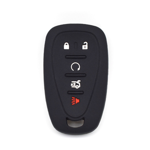 Casing Kunci Mobil Silikon Topbest 4 + 1/5 Tombol Lipat <span class=keywords><strong>Remote</strong></span> Control Fobs Kulit Penutup Pelindung Cangkang untuk C-hevrolet C-ruze - Product Image 1