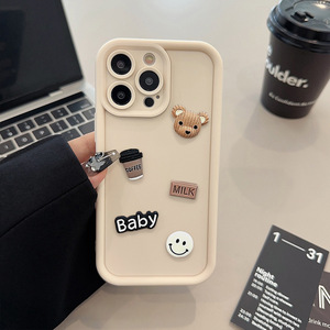<span class=keywords><strong>Coque</strong></span> de téléphone en <span class=keywords><strong>silicone</strong></span> souple <span class=keywords><strong>coque</strong></span> de téléphone Kawaii bon marché pour <span class=keywords><strong>Iphone</strong></span> 15 14 13 12 Pro Max - Product Image 4