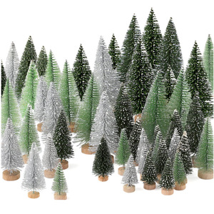 Mini árboles <span class=keywords><strong>de</strong></span> <span class=keywords><strong>Navidad</strong></span> artificiales Base <span class=keywords><strong>de</strong></span> madera Sisal mesa <span class=keywords><strong>de</strong></span> nieve juego <span class=keywords><strong>de</strong></span> artesanía <span class=keywords><strong>para</strong></span> decoración del hogar fiesta <span class=keywords><strong>para</strong></span> la familia figuritas <span class=keywords><strong>de</strong></span> <span class=keywords><strong>Navidad</strong></span> Juguetes - Product Image 1