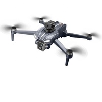 Drone jouet GPS K18 Max avec moteur sans balais, caméra HD et évitement d'obstacles, quadricoptère RC à écran 4,5 pouces pour enfants
