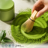 Poudre de Matcha de Qualité Cérémoniale en Gros, Marque Privée d'Usine, Grade A-6A, Haute Qualité, Boîte en Étain 30g 50g 100g, Matcha Pur OEM