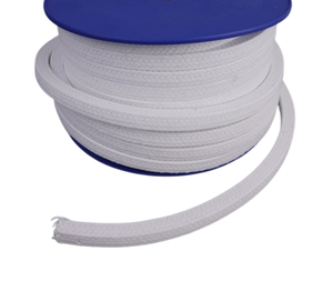 Tira de Sellado de PTFE sin Asbesto para Empaques de Bombas, Sellos de Fibras Puras Blancas, Hebei China, Tamaños 4x4-60x60mm, Presión 0-20Mpa - Product Image 6