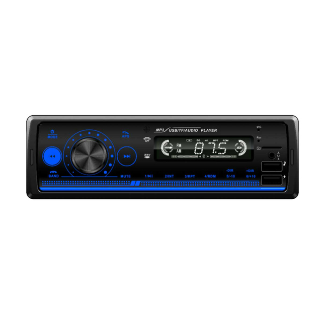 Car Radio 1 Din Stereo Multimedia MP3 Player Digital  FM ISO Power Aux Input USB Universal Autoradio
