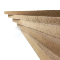 Panneaux de bois MDF/HDF certifiés FSC pour meubles, Chine, 1220*2440mm, 3mm, 18mm, mélaminés/uni/placage bois/bois coloré.