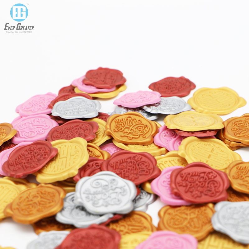 Изготовленный на заказ Высокое качество красный круглый воск уплотнения этикетка наклейка с более чем 25-летним опытом и ISO сертификаты