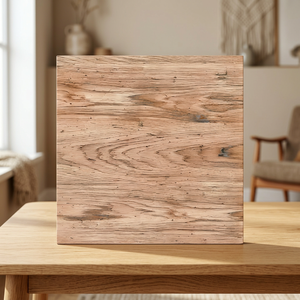 Carreaux de sol en céramique rustiques Thassos White Leaf 400x400mm, aspect marbre semi-mat, antidérapants, design intérieur - Product Image 2