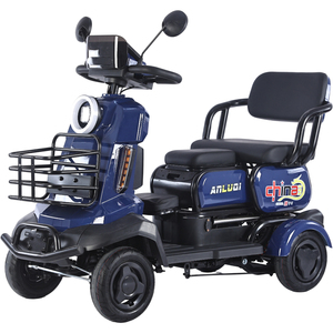 Mini <span class=keywords><strong>Bici</strong></span> Elettrica a Quattro <span class=keywords><strong>Ruote</strong></span> per Anziani da 600W - Product Image 4