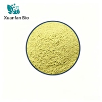 Poudre de Rutine 98% d'Extrait de Sophora Japonica Qualité Cosmétique CAS 153-18-4 Emballage en Fût Matière Première en Vrac Fourniture Directe Usine