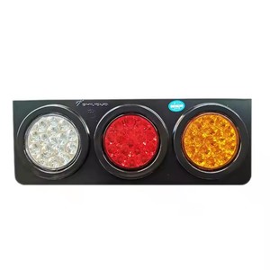 Custom 12V 24V <b>LED</b> Tail <b>Lights</b> for Heavy Trucks Waterproof Stop Turn Signal Indicator with Fog Driving <b>Lights</b> - Product Image 2