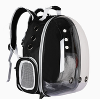Sac de transport pour chat en PVC de haute qualité, sac de voyage pour animaux de compagnie, sac à dos respirant, transparent, durable, portable, sac de voyage pour chat approuvé par les compagnies aériennes