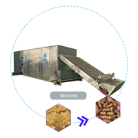 Machine de séchage de granulés d'aliments pour poissons, machine de séchage de granulés d'aliments pour bétail