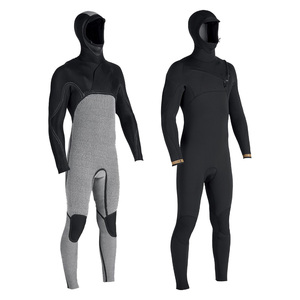 <span class=keywords><strong>Traje</strong></span> de <span class=keywords><strong>Neopreno</strong></span> Personalizado 4/3 con Capucha para Surf, Buceo, Pesca Submarina, Triatlón, <span class=keywords><strong>Traje</strong></span> de <span class=keywords><strong>Neopreno</strong></span> de 3 mm para <span class=keywords><strong>Hombre</strong></span> - Product Image 1