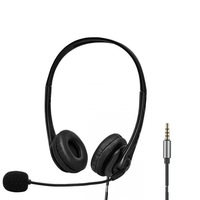 Casque d'écoute filaire bon marché Vente de 3.5mm Casque d'écoute filaire Classe en ligne Casque d'écoute pour PC